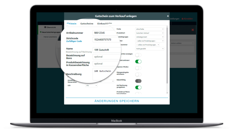 Eigene Rabatte einstellen im Kassensystem