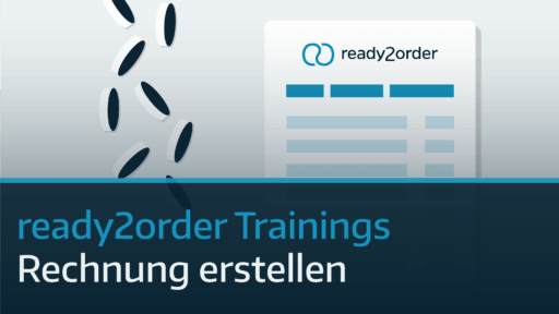 ready2order Video Rechnung erstellen