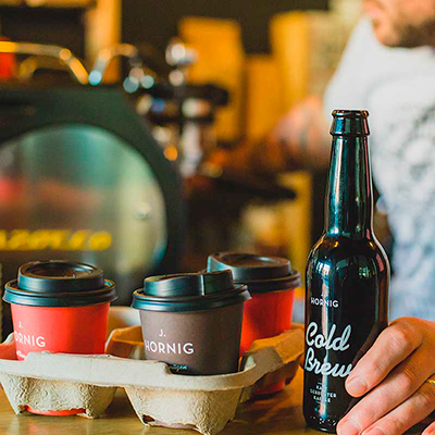 Cold brew drinks and coffee