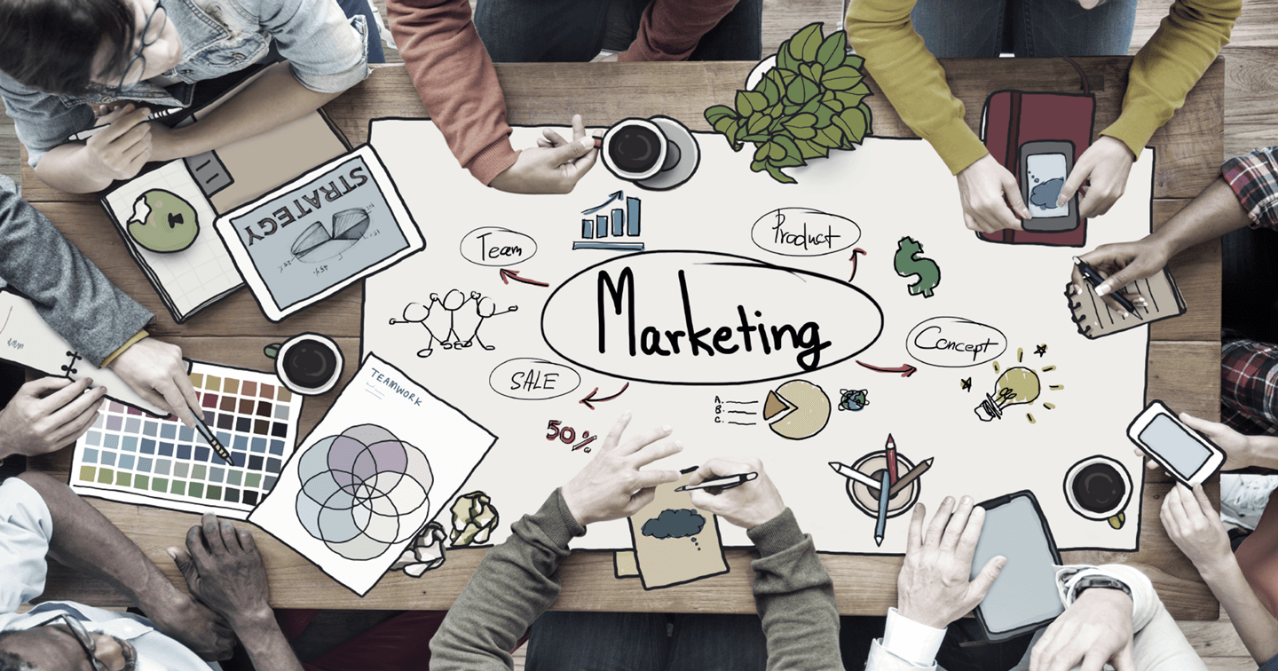 Marketing Strategieplanung Bild und Illustration