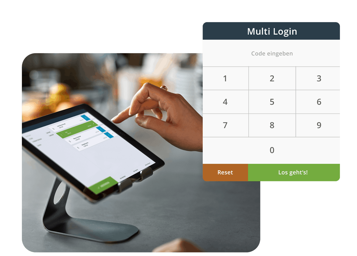Multi Login Bedienfeld Multi Login Bedienfeld