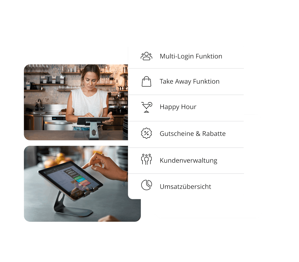 ready2order Kassensystem Funktionen ready2order Kassensystem Funktionen