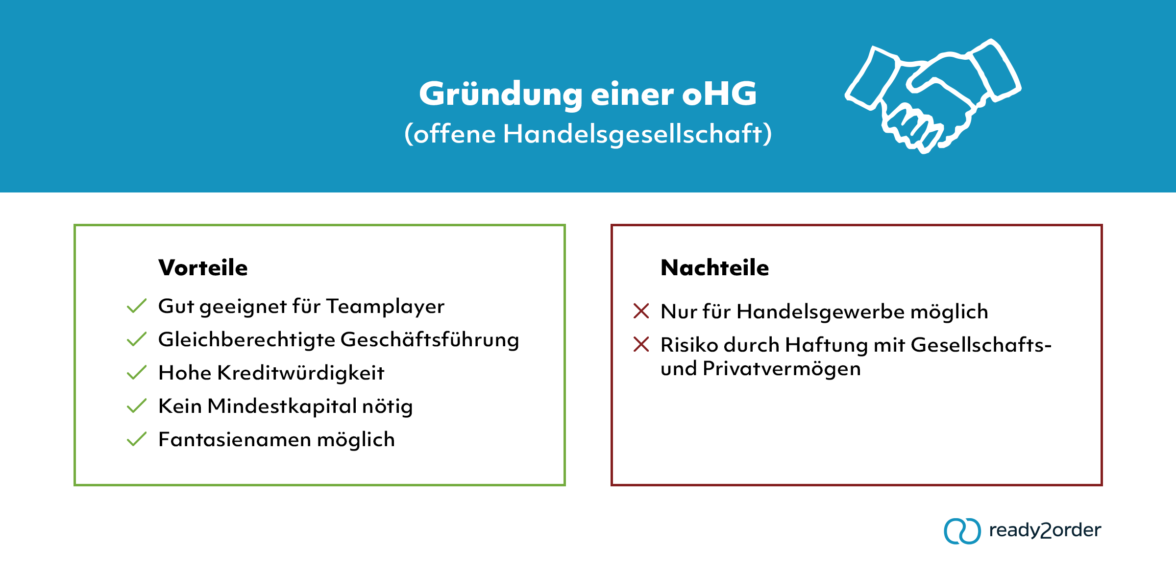 Vorteile/Nachteile oHG