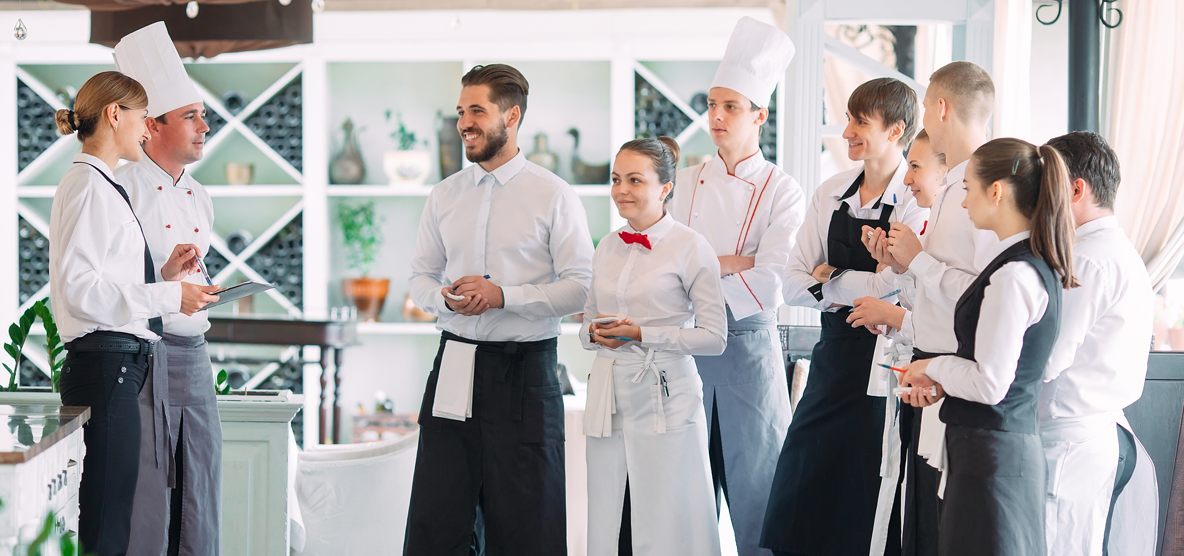 Gastro-Personal begrüßt neuen Kollegen