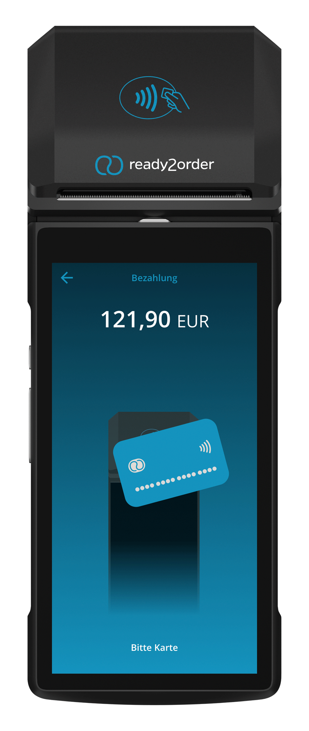 Kartenlesegerät kontaktlose Zahlung mit readyGo 
