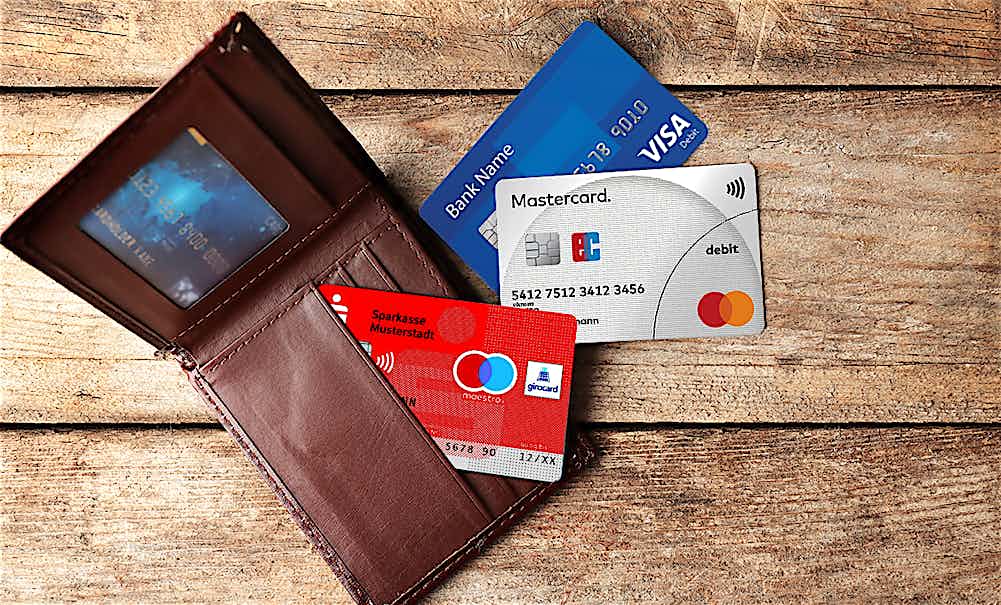 Portemonnaie mit diversen Karten Portemonnaie mit diversen Karten