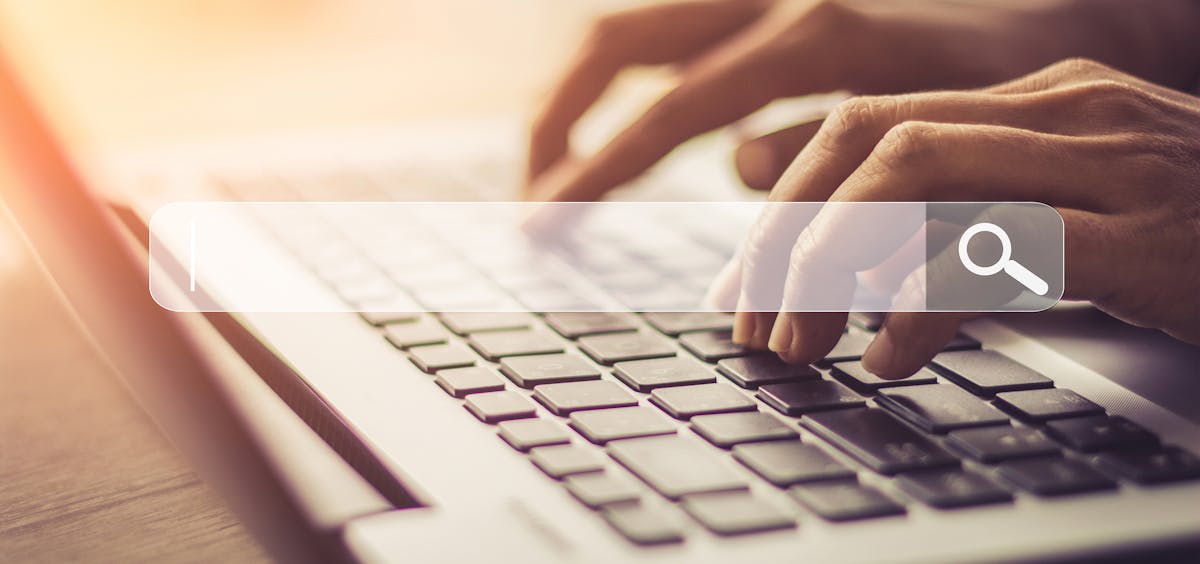 Suchfeld im Internet Suchfeld im Internet