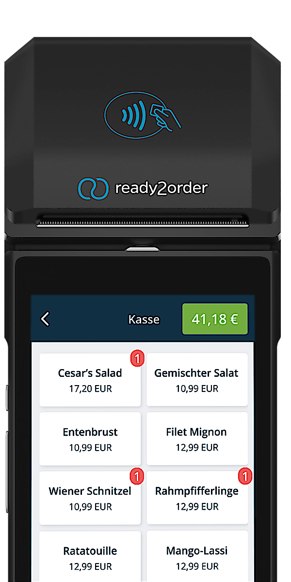 readyGo Kassenoberfläche readyGo Kassenoberfläche