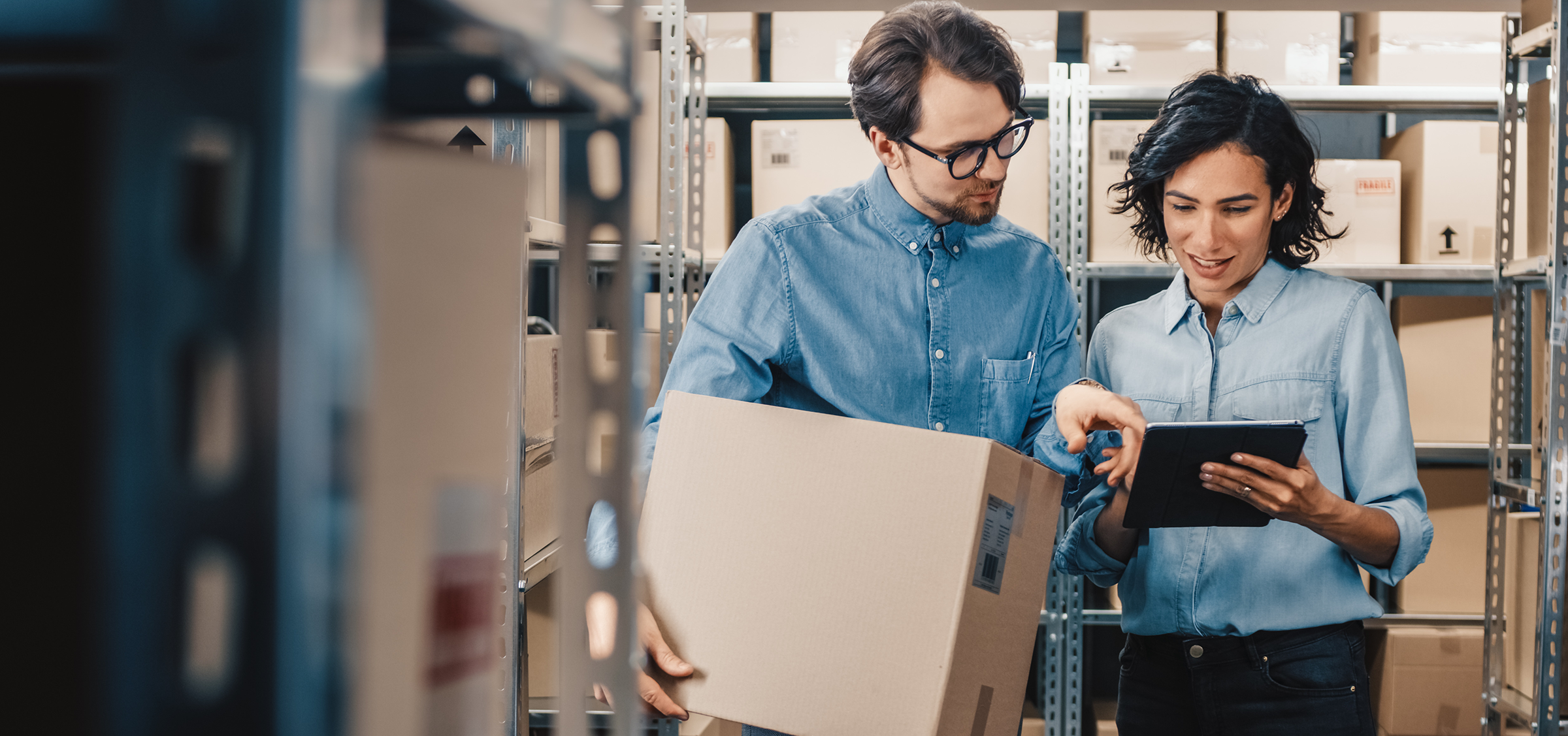 Warenwirtschaft auf dem Tablet