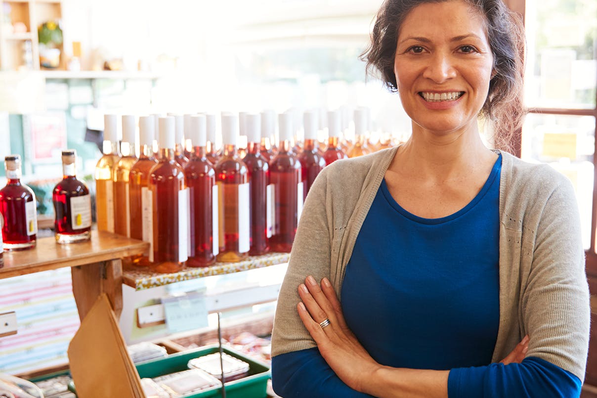 Verkäuferin im Hofladen Verkäuferin im Hofladen