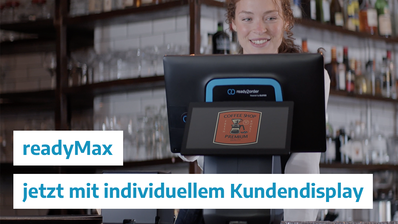readyMax mit Kundendisplay