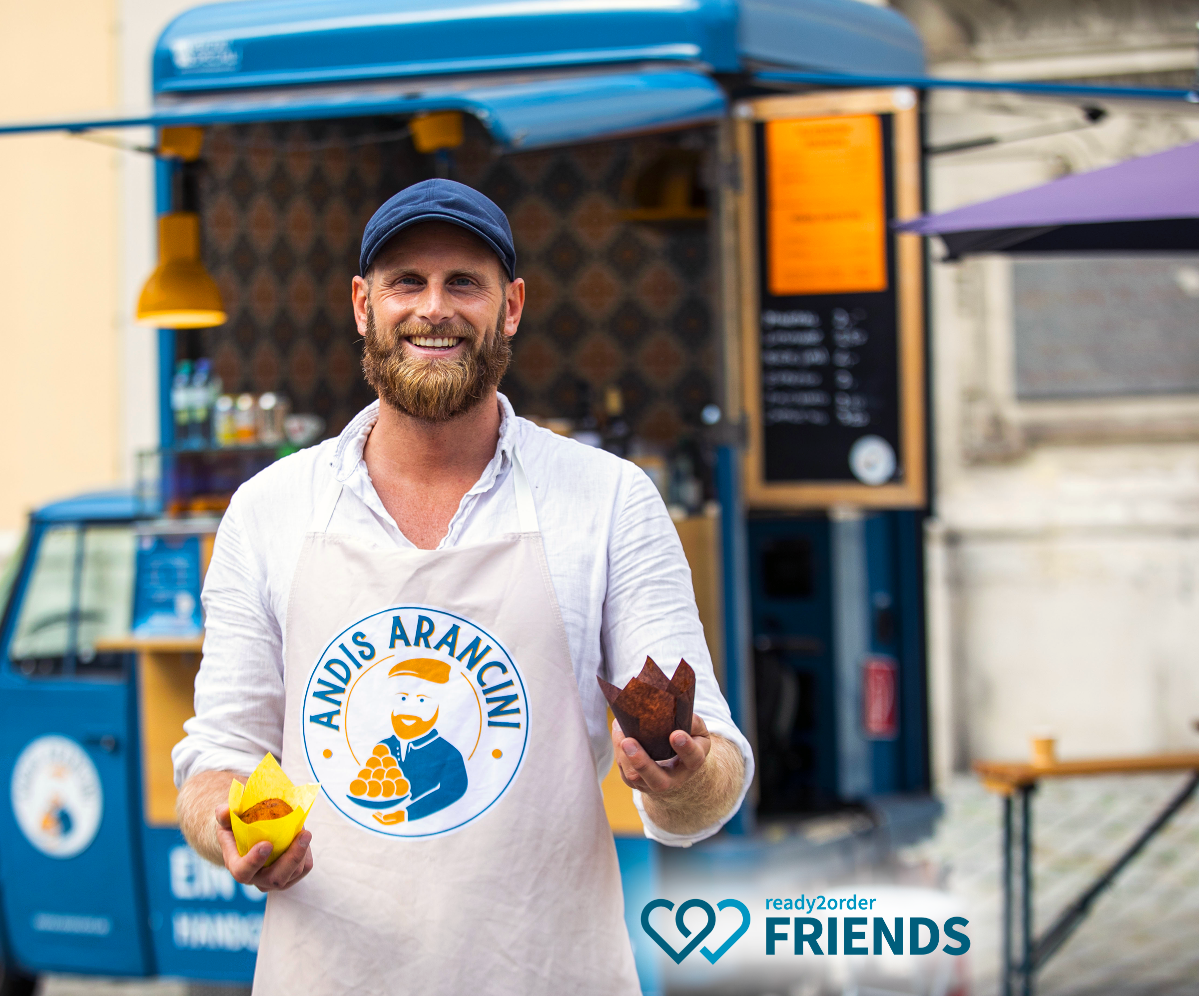 Arancini ready2order Friends