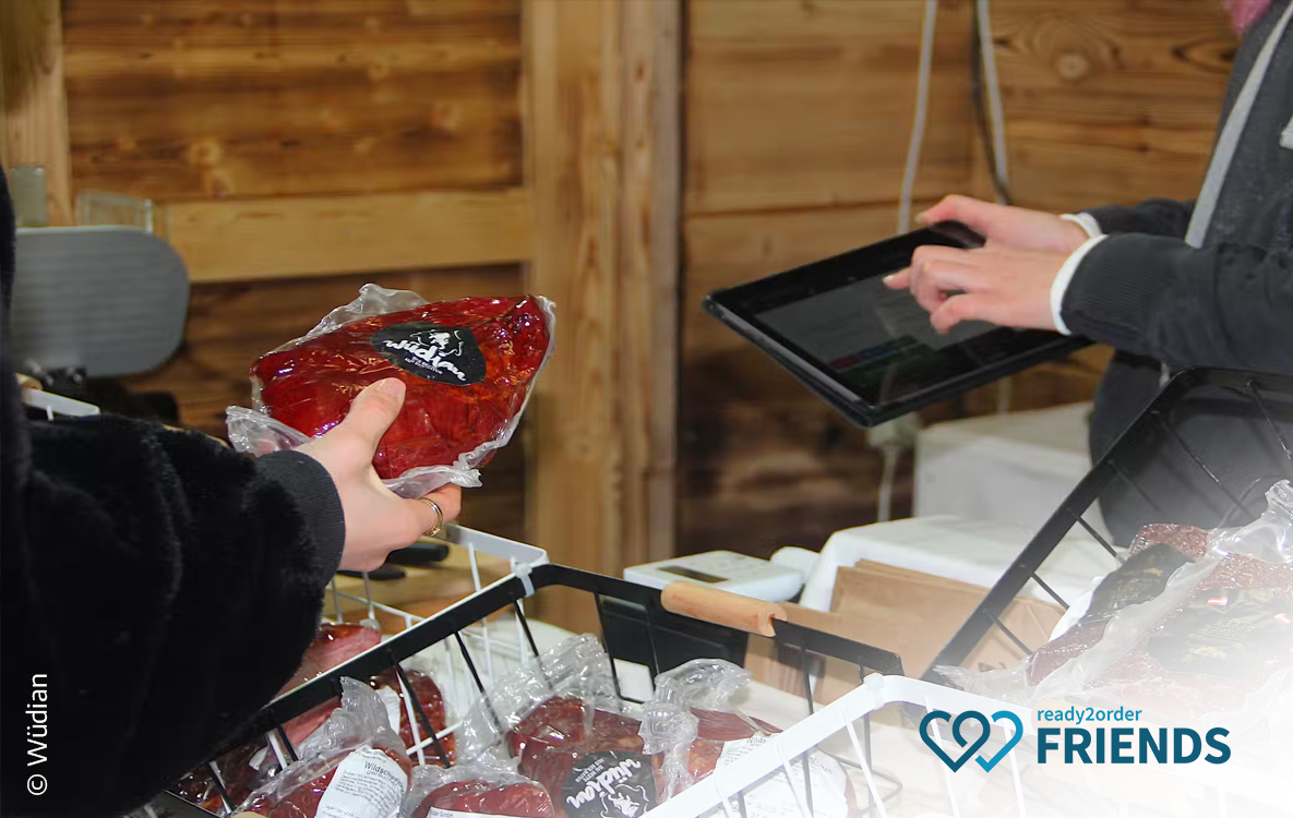 Wüdian kassiert mit ready2order