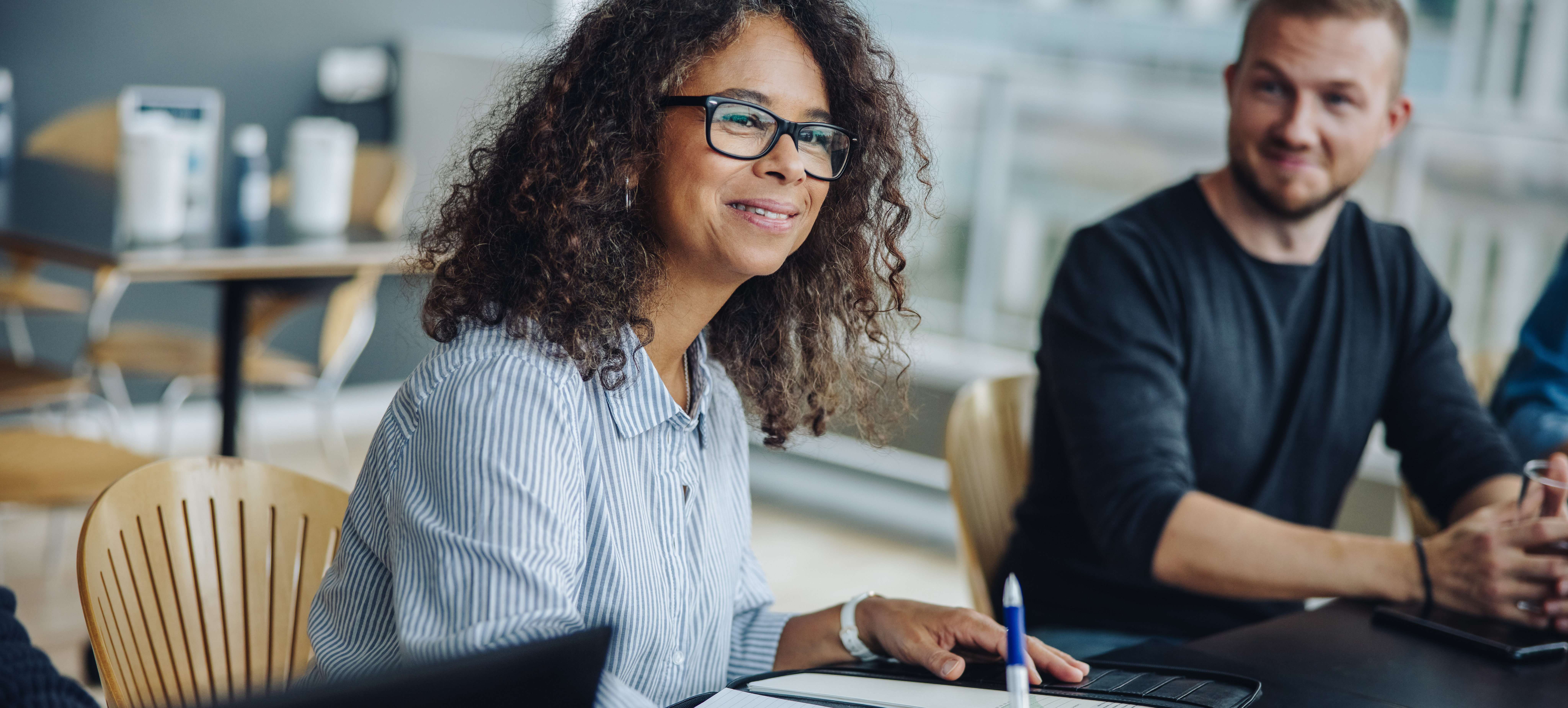 Besprechung mit Mitarbeitern