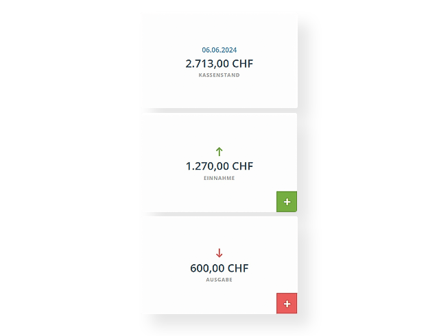 Kassenbuch mobile Darstellung, ready2order für die Schweiz Kassenbuch mobile Darstellung, ready2order für die Schweiz