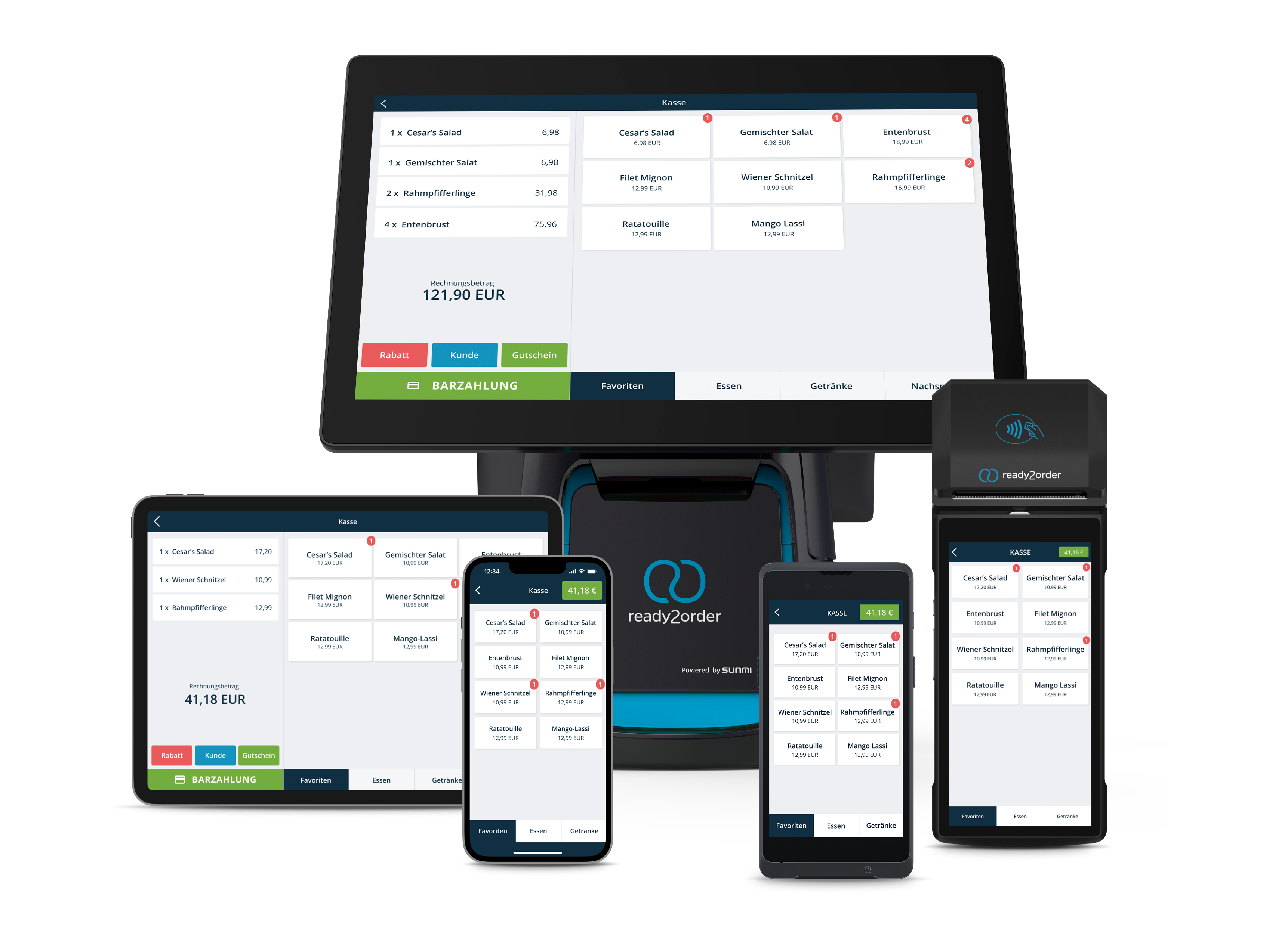 TSE Kassen von ready2order