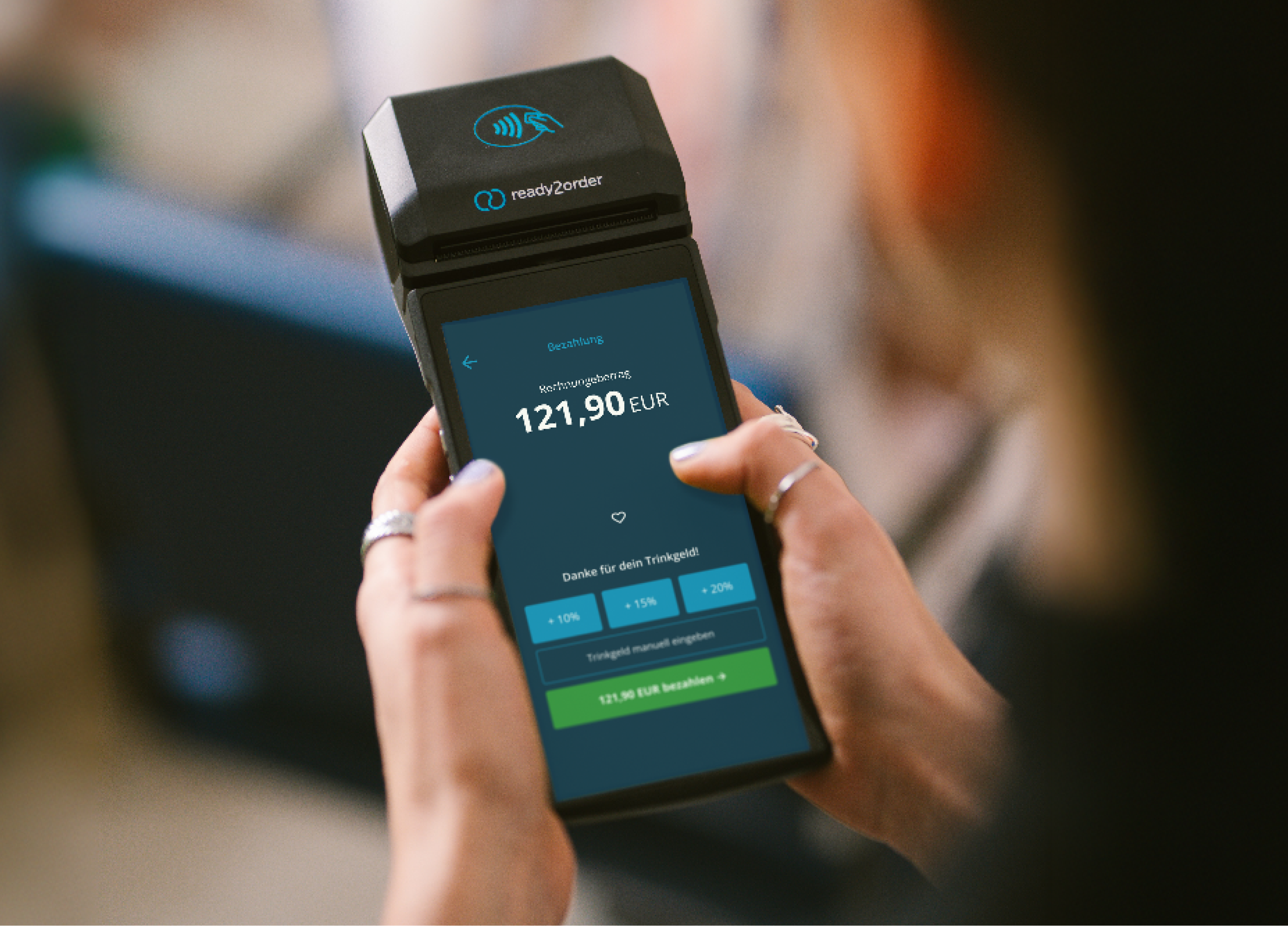 Flexible Trinkgeldfunktion mit readyGo