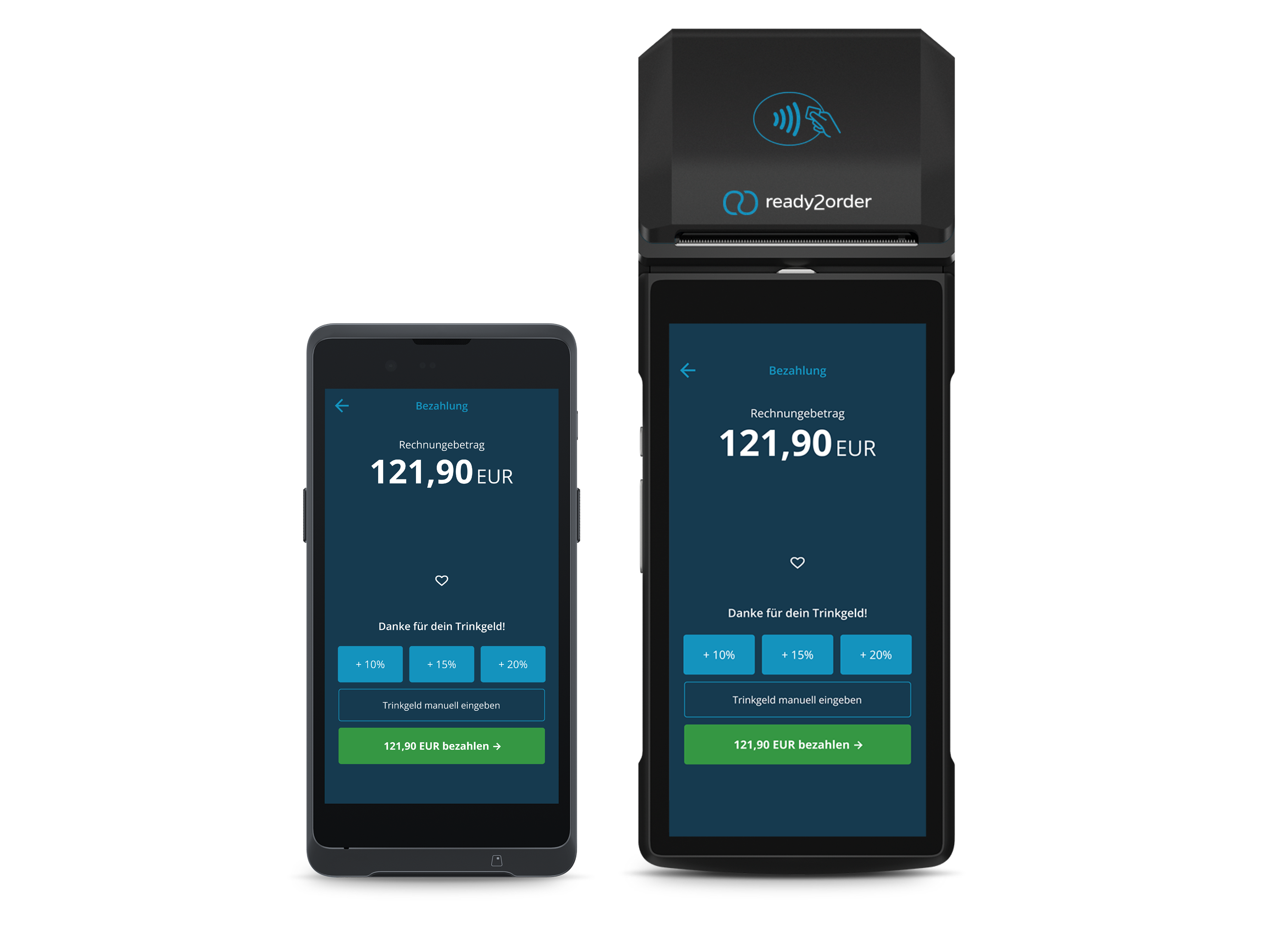 Flexible Trinkgeldfunktion