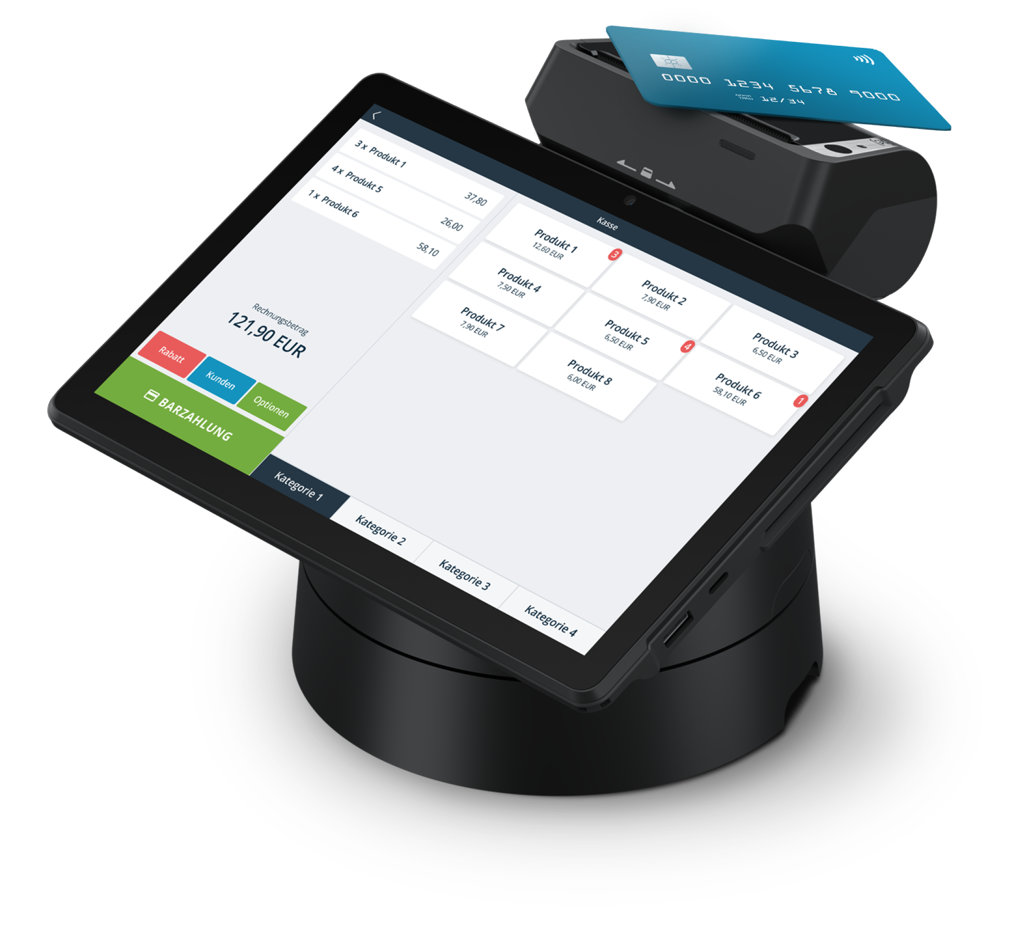 readyTab mit Station und Payment