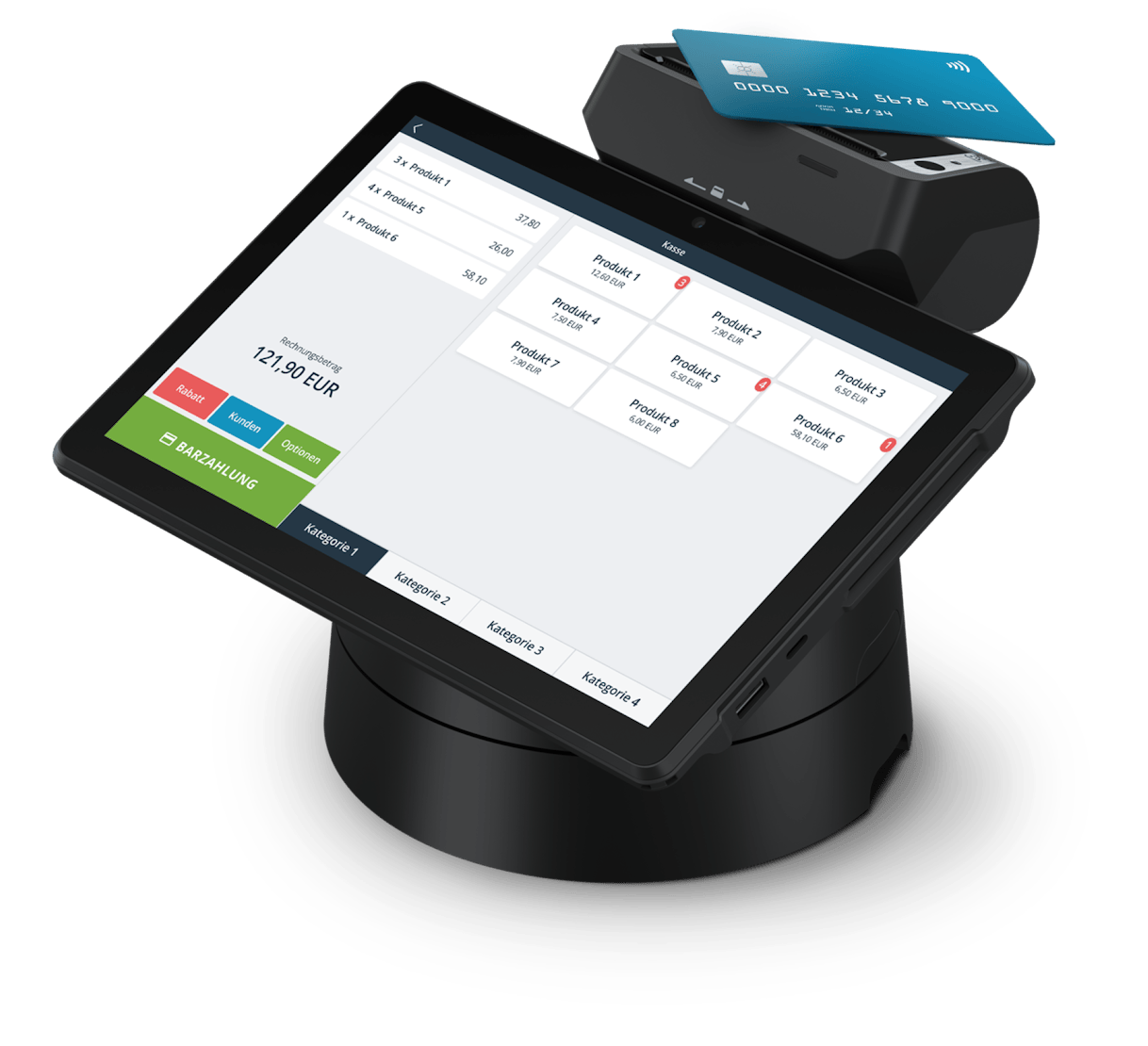 readyTab mit Station und Payment readyTab mit Station und Payment