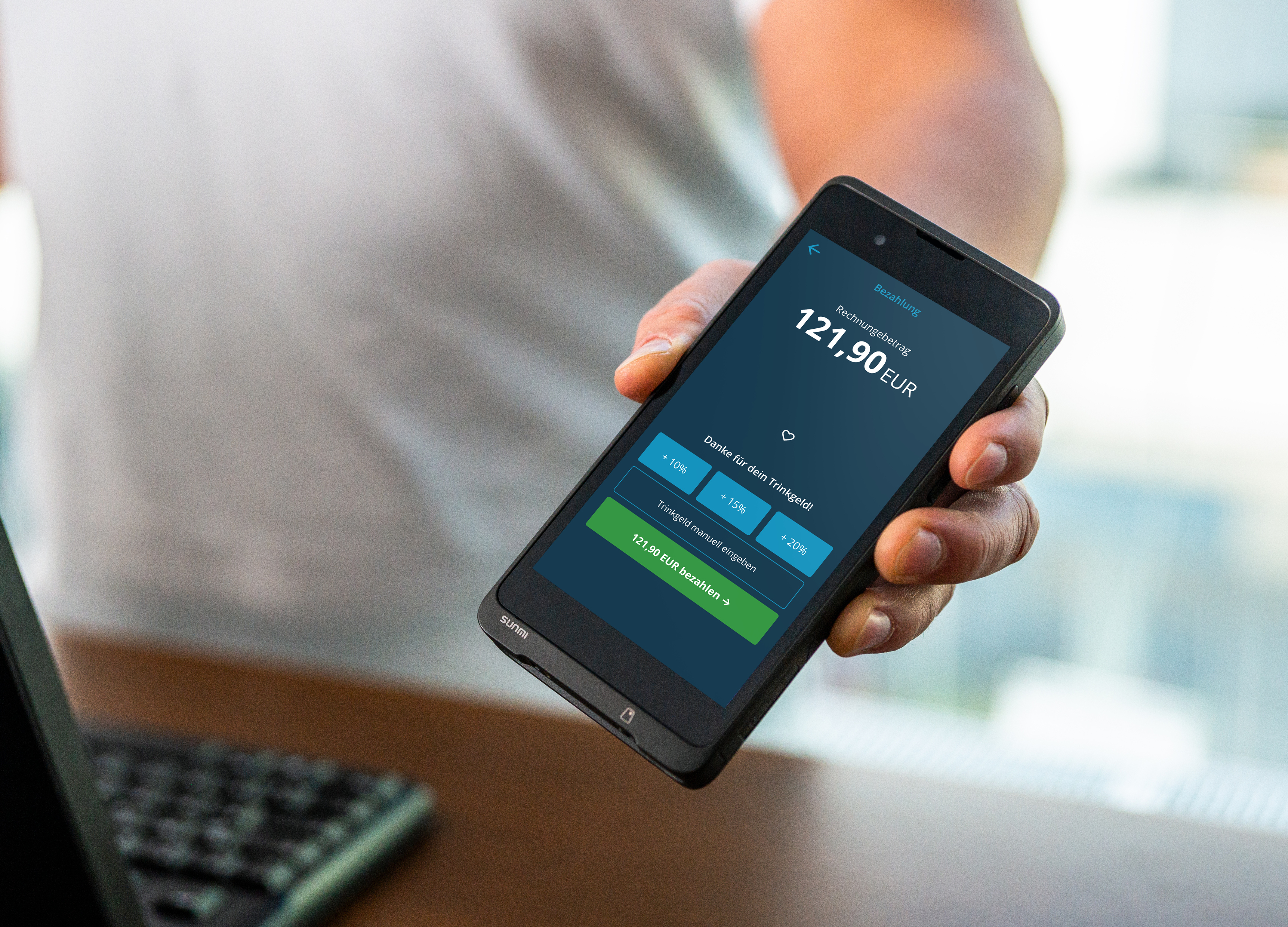 Flexible Trinkgeldfunktion mit readyMini