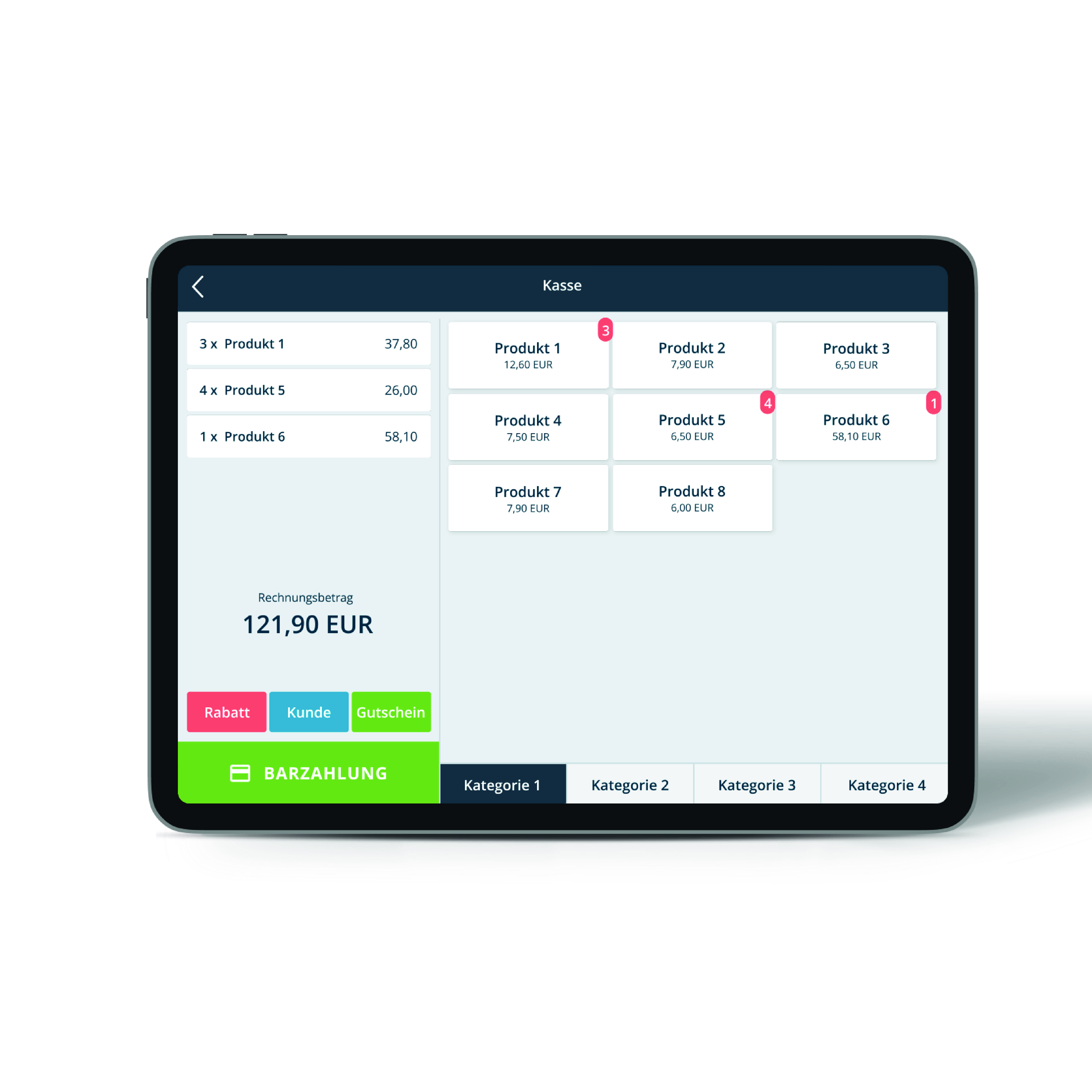 iPad-Kasse, ready2order