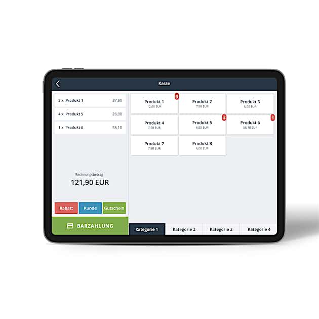 iPad Kasse, ready2order iPad Kasse, ready2order