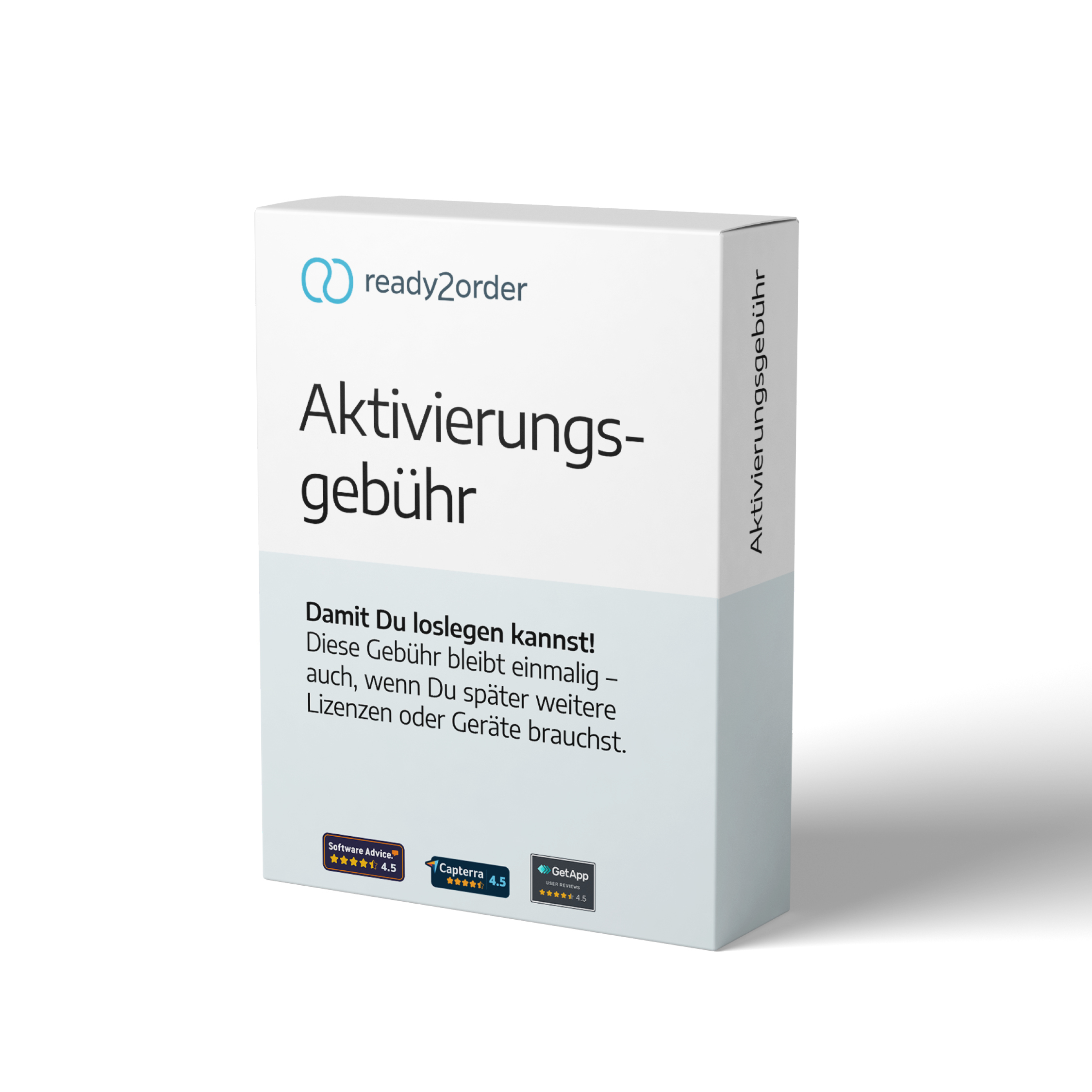 Aktivierungsgebühr, ready2order