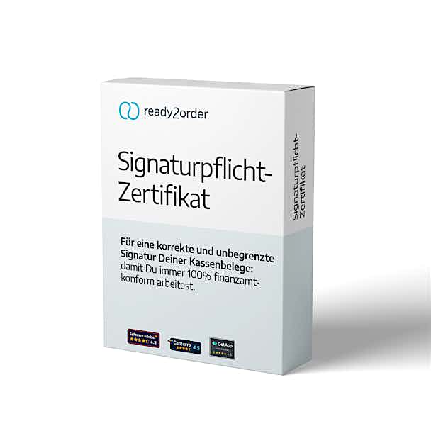 Signaturpflicht, ready2order Signaturpflicht, ready2order