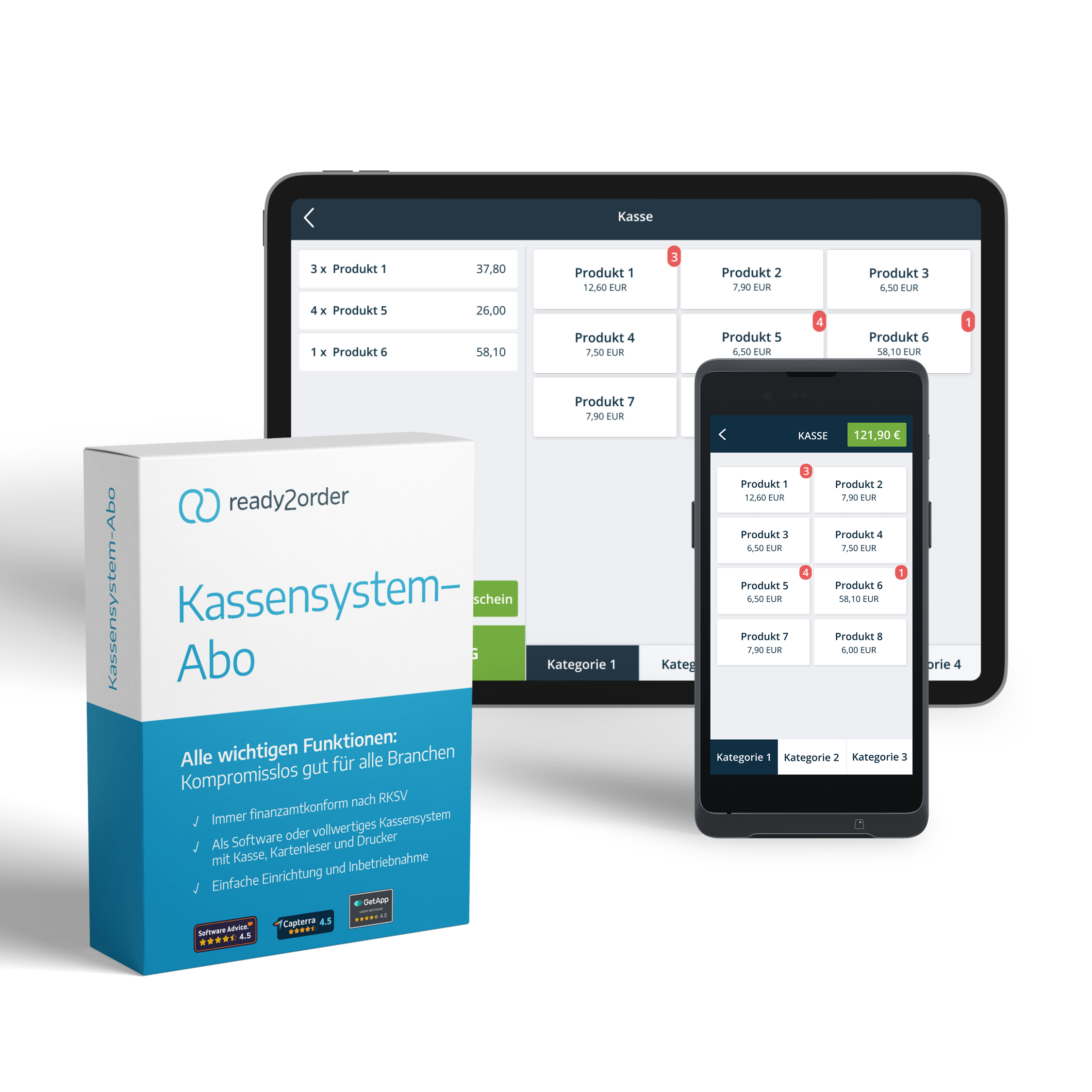 Kassen-Service Set Klein, ready2order