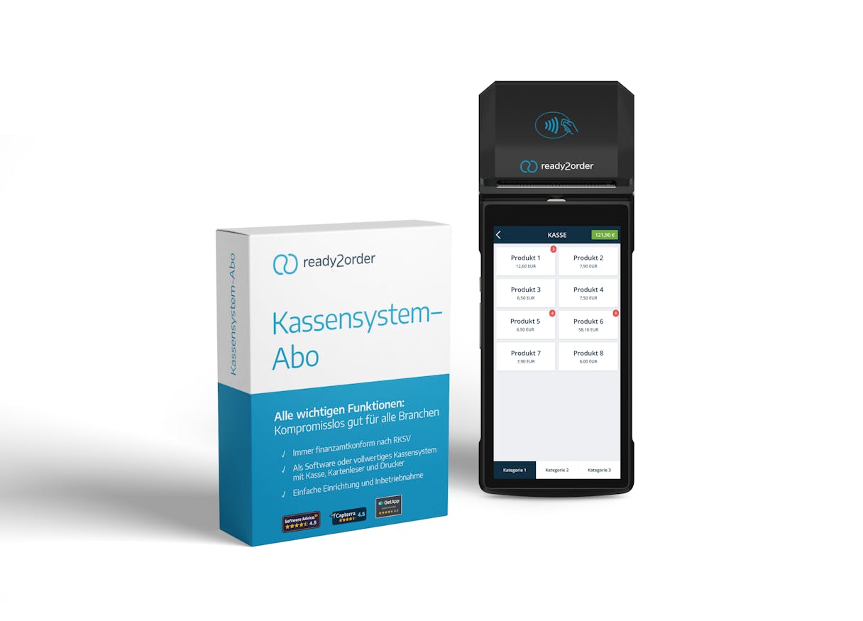 Kassen-Set Gastro Klein, ready2order Kassen-Set Gastro Klein, ready2order