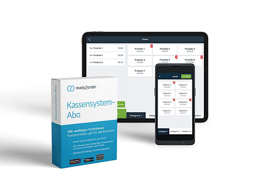 Kassen-Set Service Klein, ready2order Kassen-Set Service Klein, ready2order