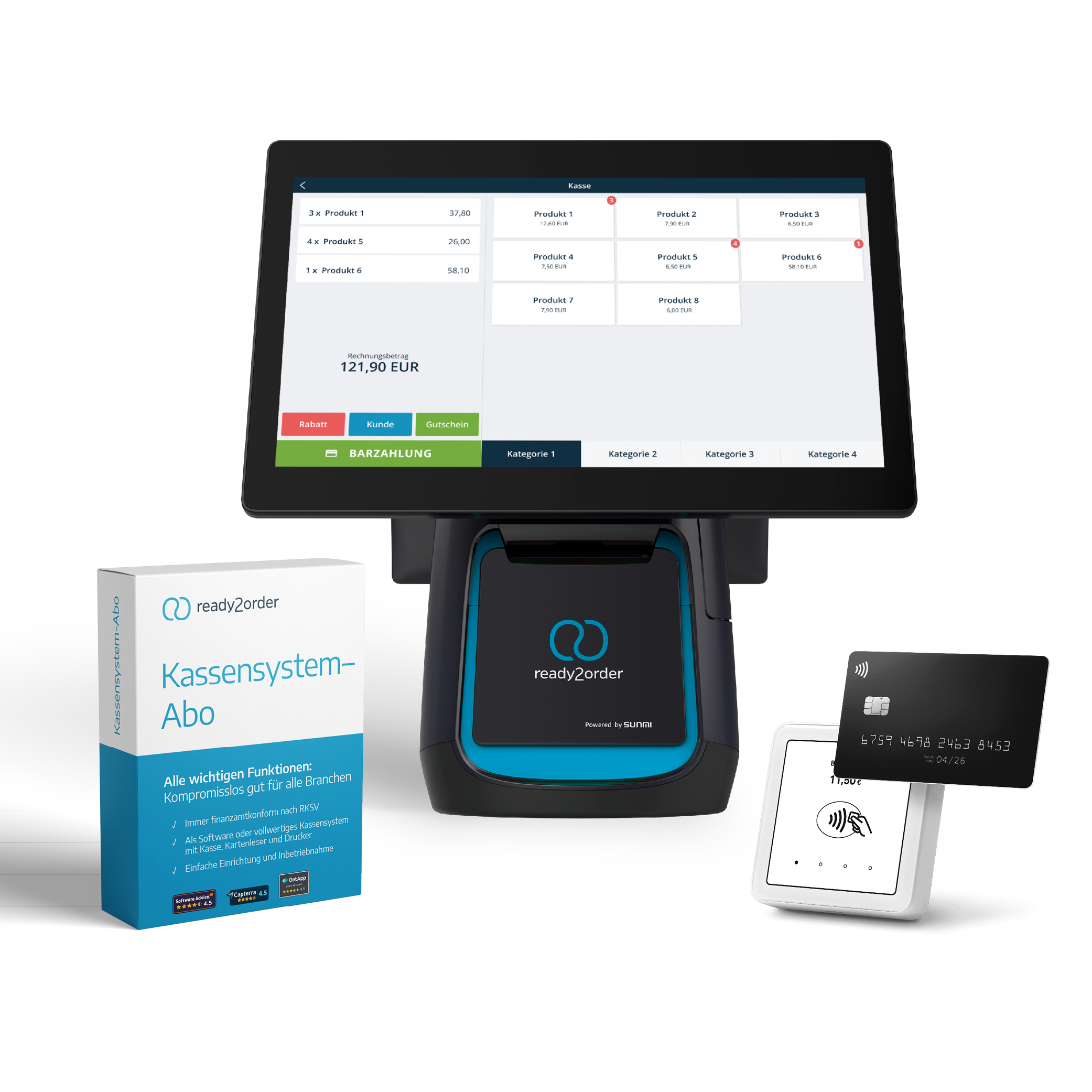 Kassen-Set Handel Groß Schweiz, ready2order
