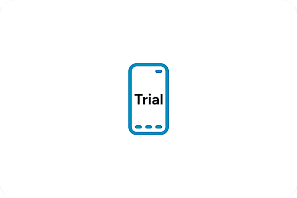 Trial IconPOS-System trial with phone icon POS-System trial with phone icon