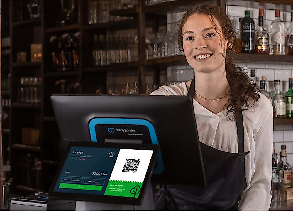 readyMax in der Gastronomie Kasse readyMax in Restaurant