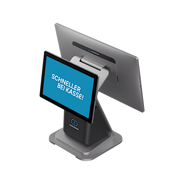 readyMax 2 mit individualisierbarem Kundendisplay readyMax 2 mit individualisierbarem Kundendisplay