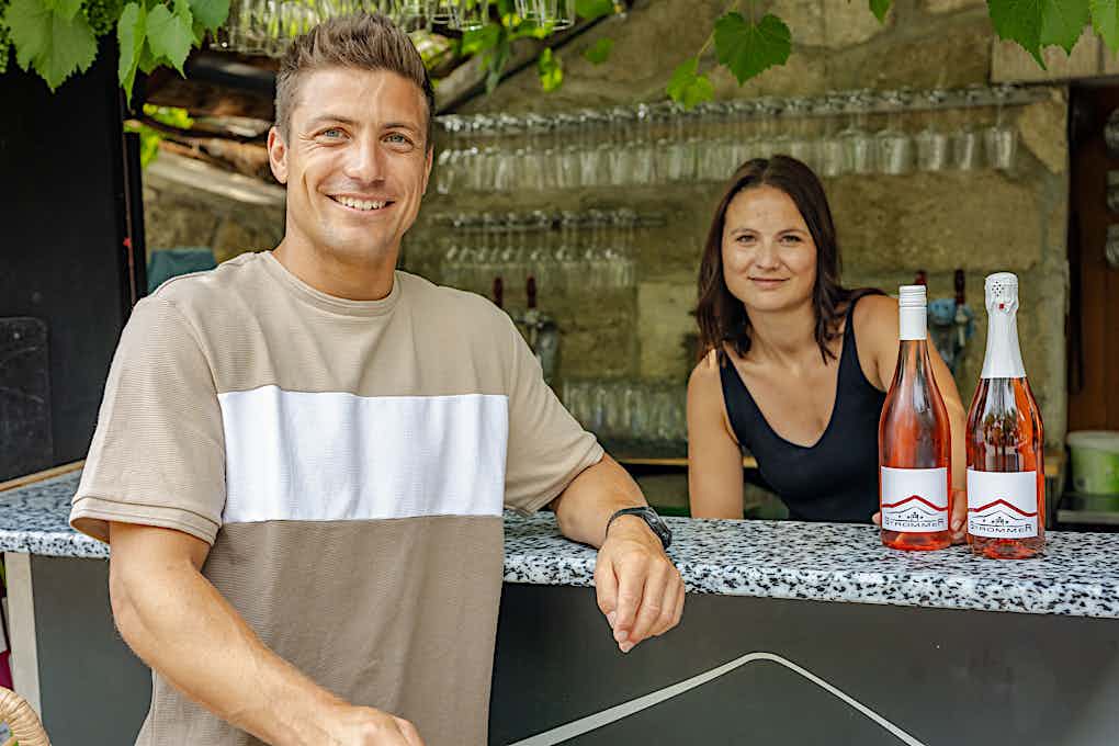 Tina Strommer und Christopher Fuchs (ready2order)