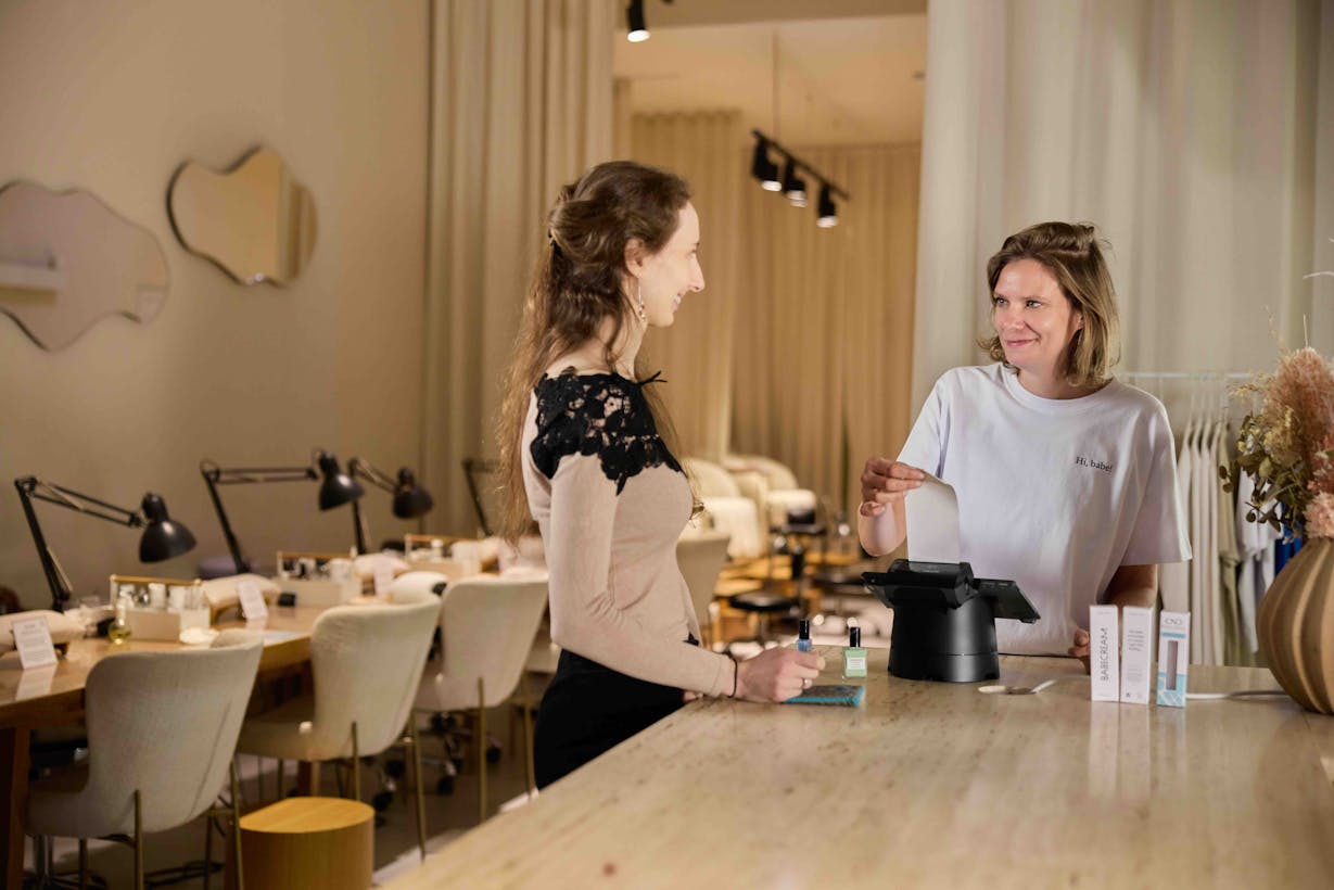 readyTab mit Belegdruck in Nagelstudio readyTab mit Belegdruck in Nagelstudio