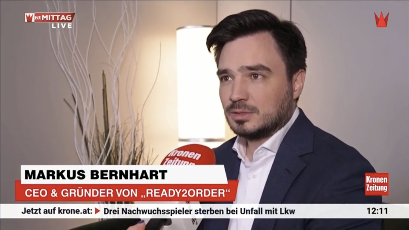Markus Bernhart bei krone.tv