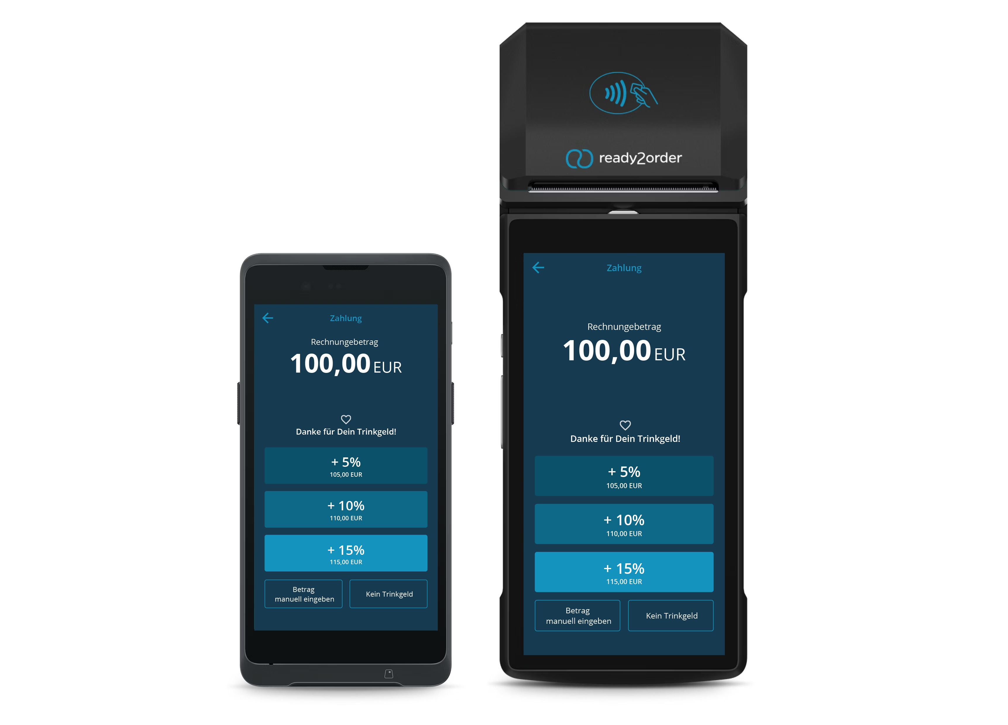 Flexible Trinkgeldfunktion