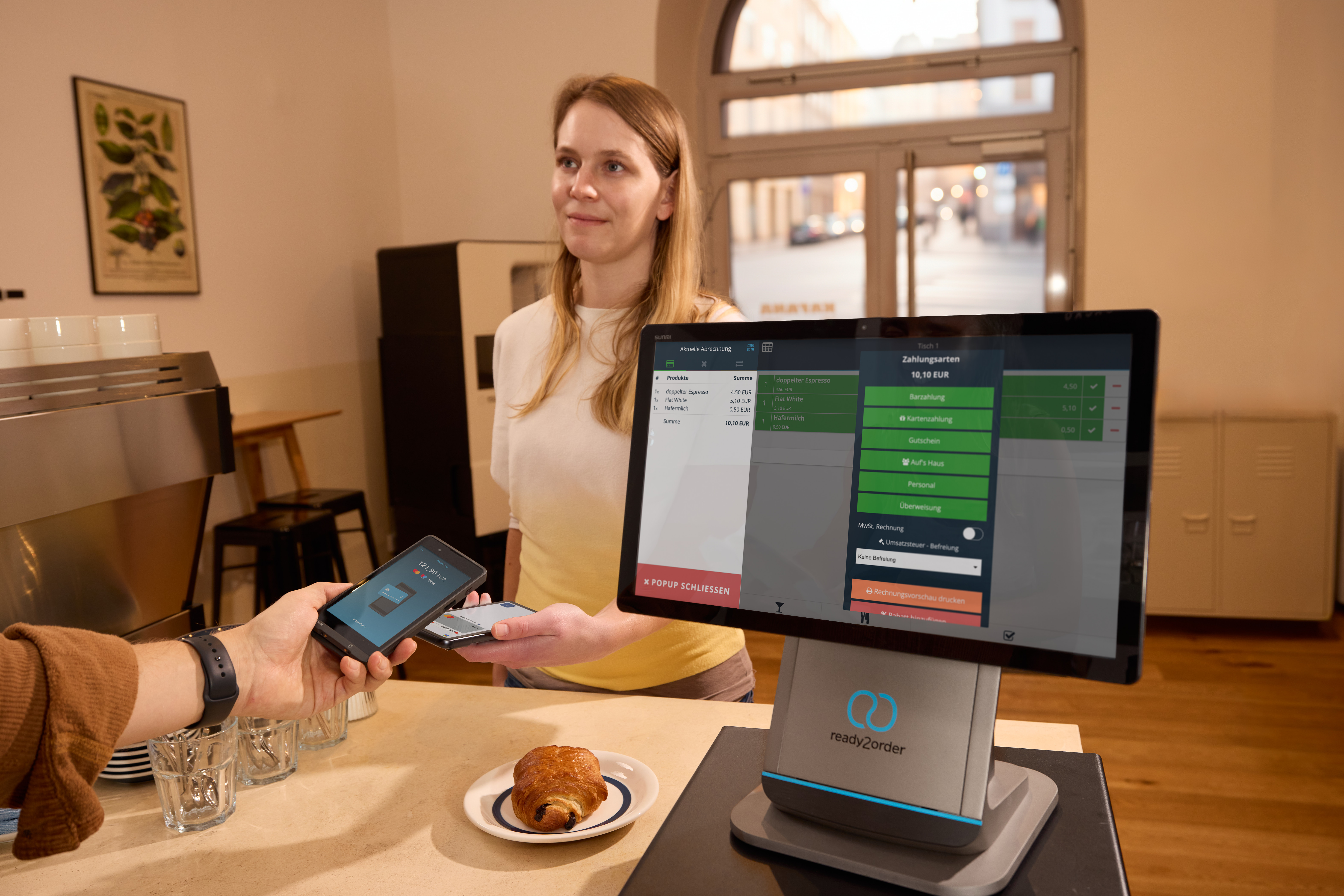 readyMax 2 Kassenoberfläche