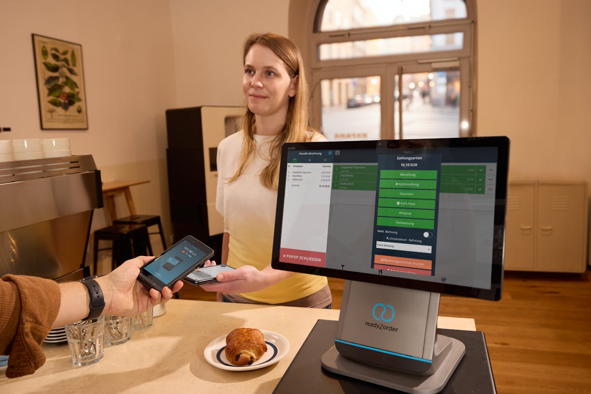readyMax 2 Kassenoberfläche readyMax 2 Kassenoberfläche