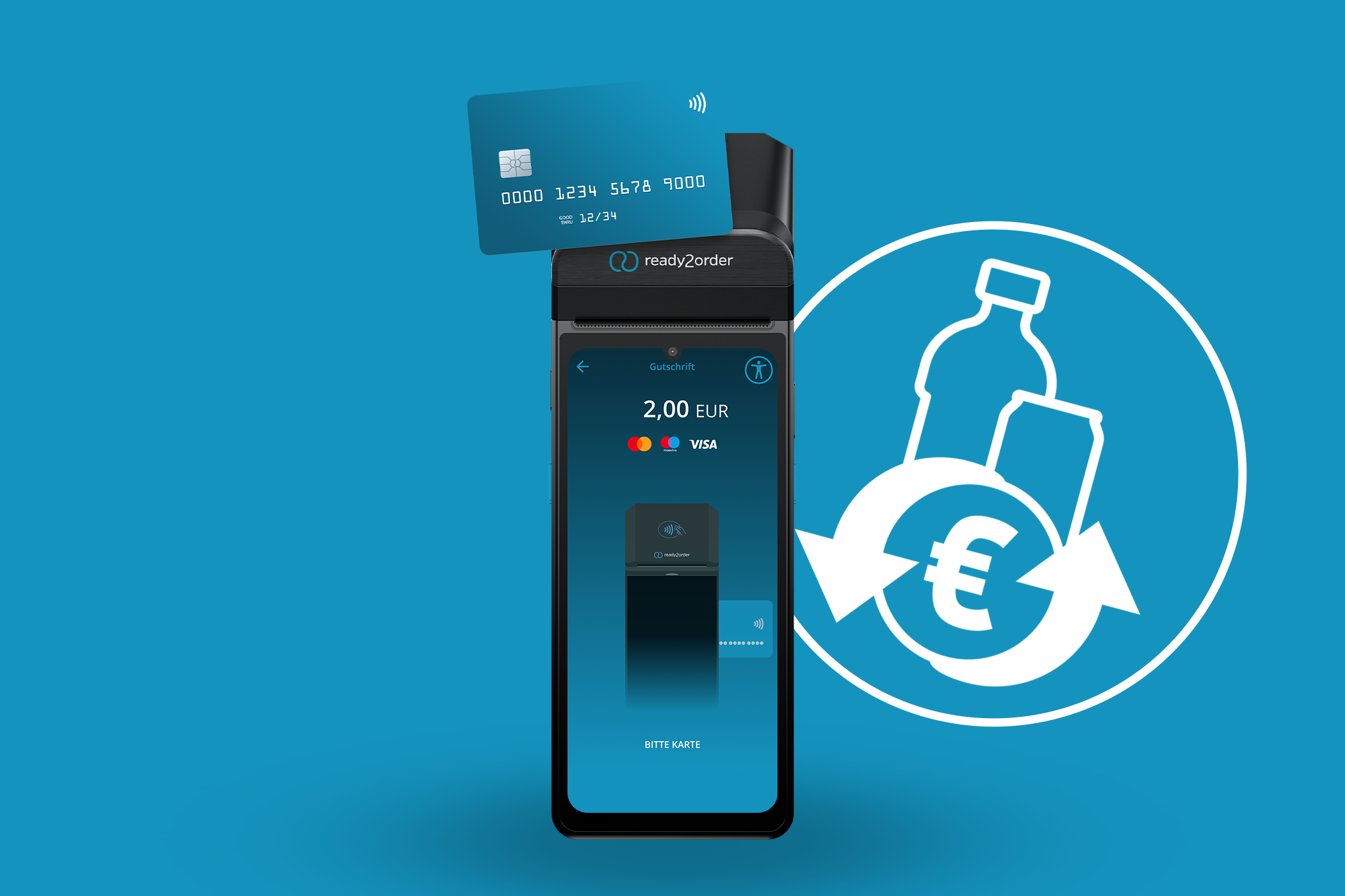 Bargeldose Auszahlung bei Pfanderstattung