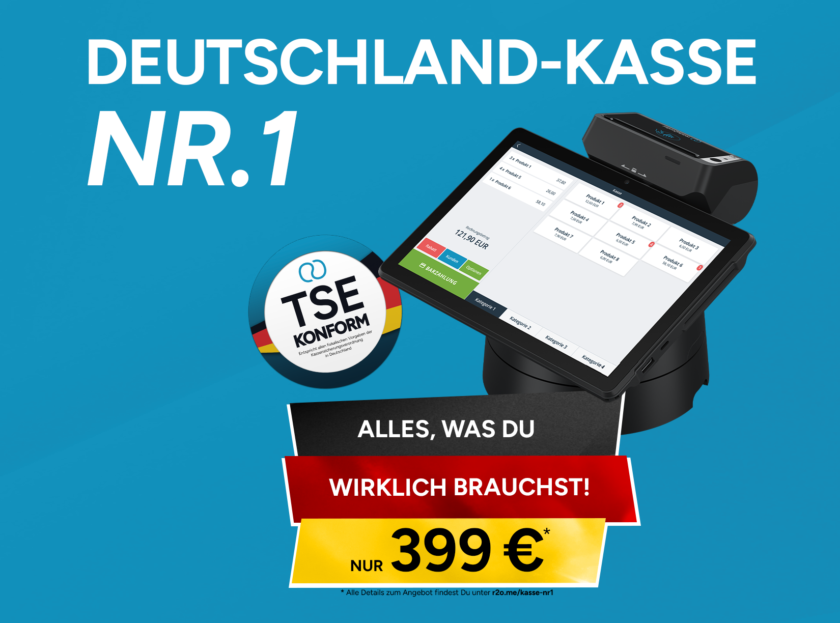 Deutschland-Kasse Nr. 1