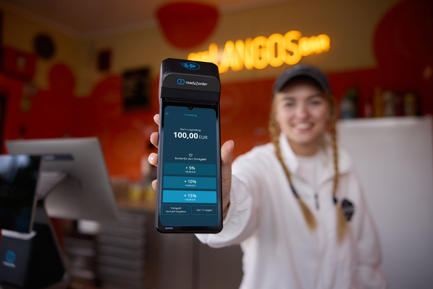 Flexible Trinkgeldfunktion mit readyGo 2