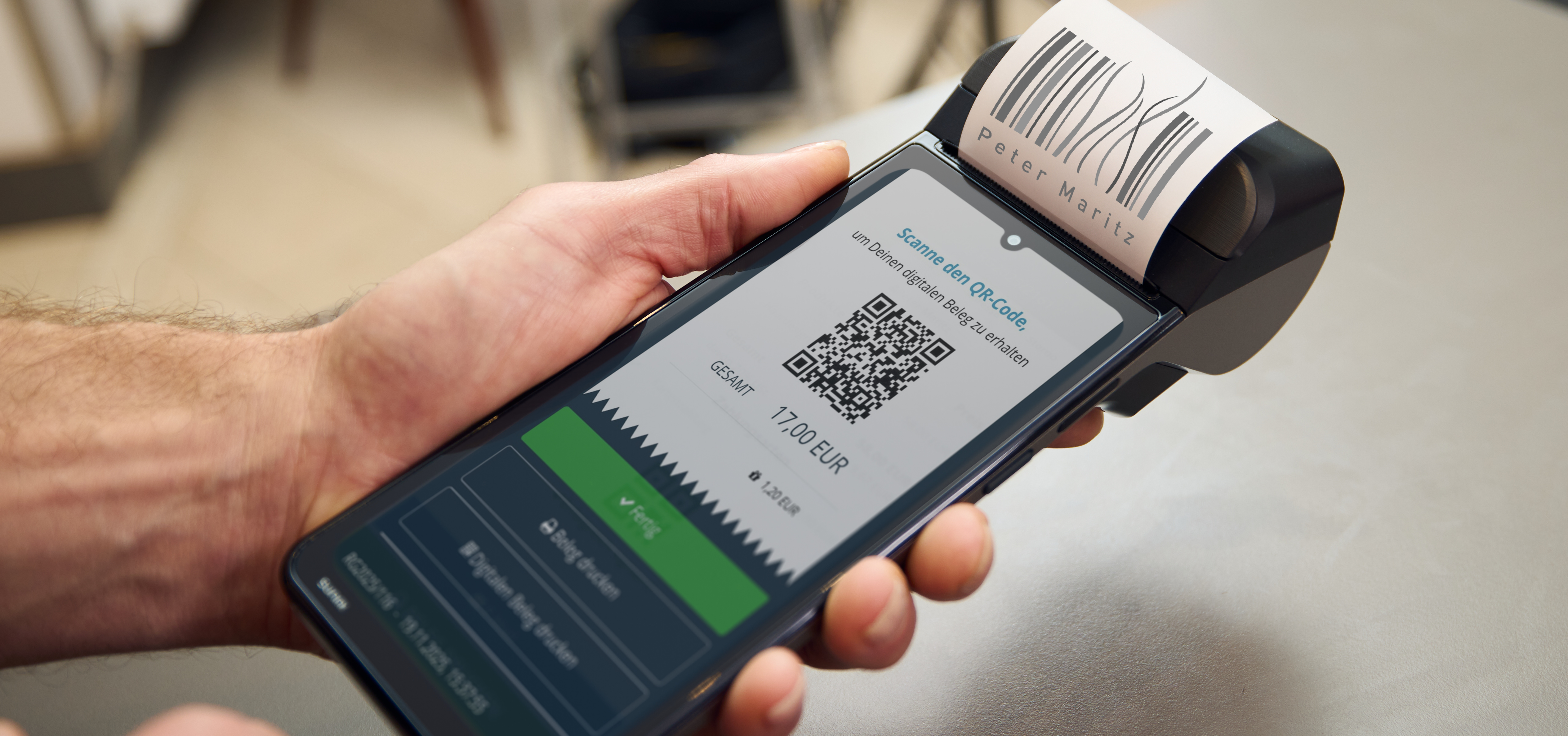 Digitaler Beleg auf readyGo
