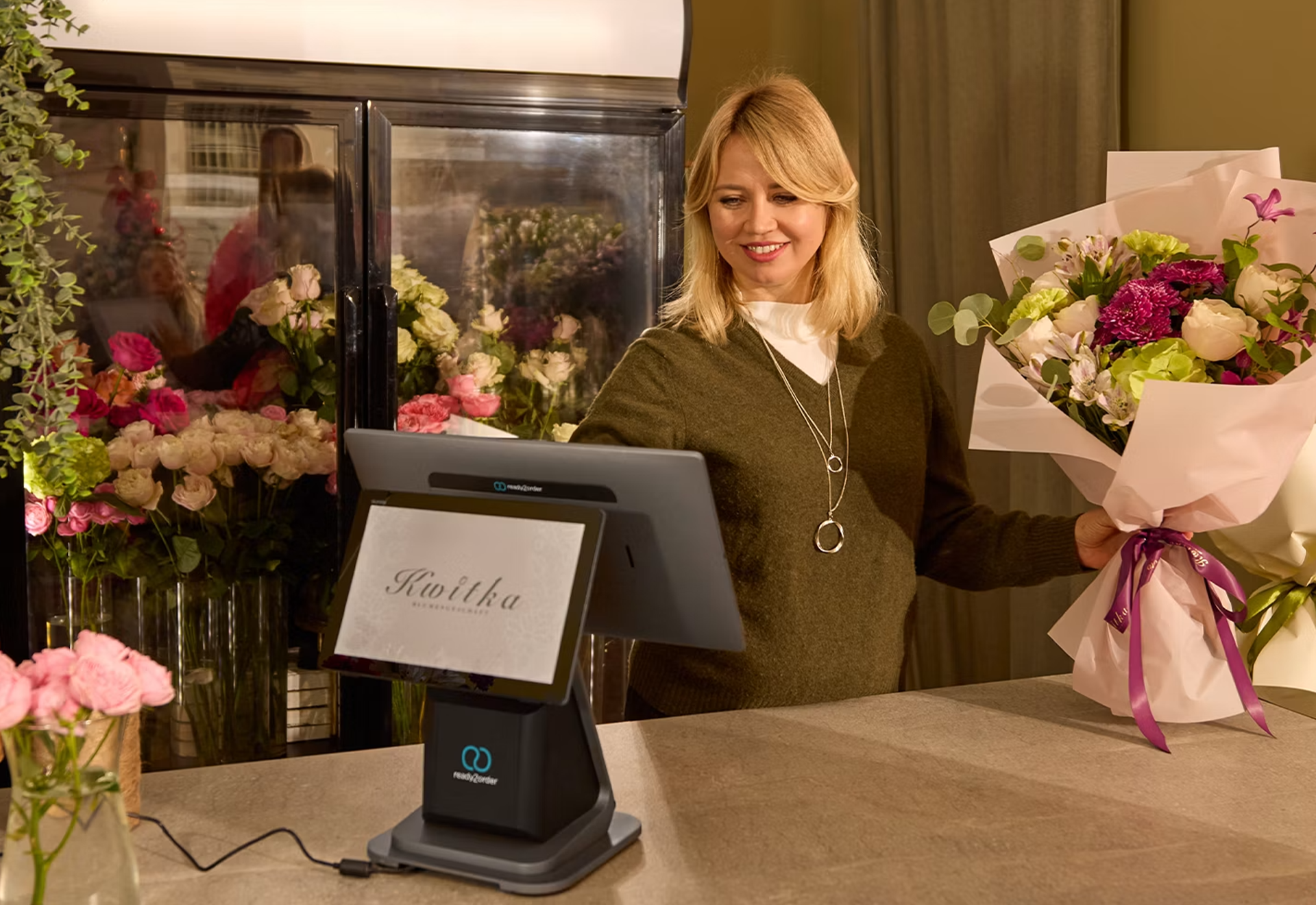 readyMax 2 im Blumenladen