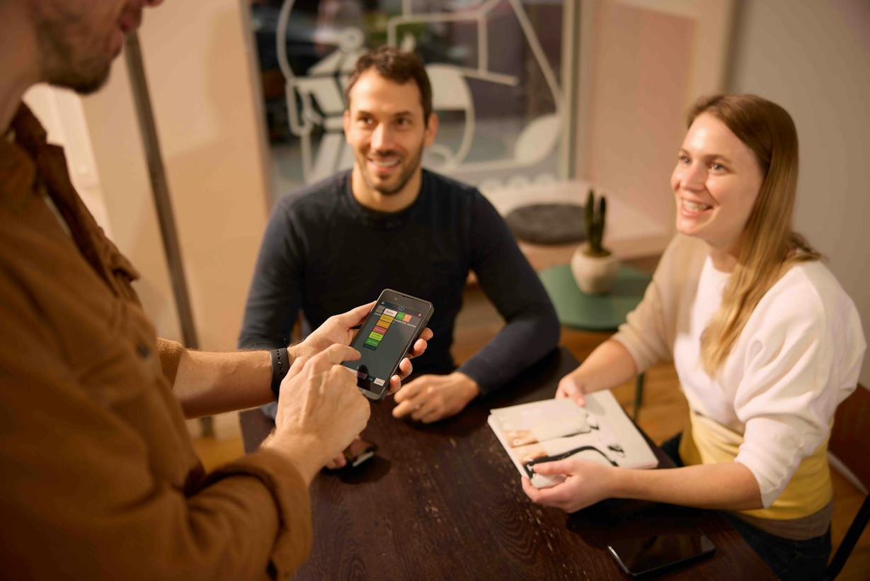 Bestellung am Tisch mit readyMini Bestellung am Tisch mit readyMini im Café