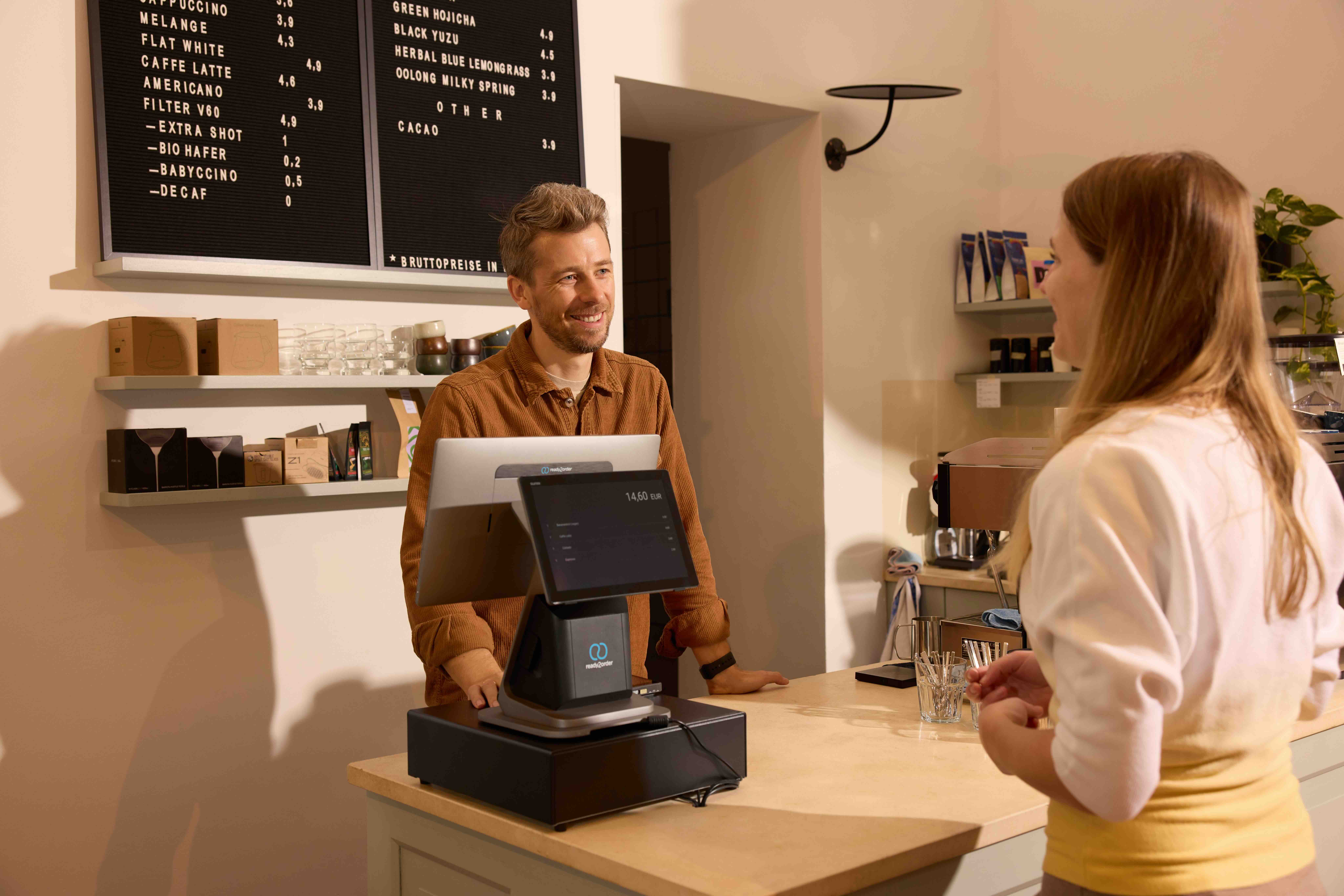 Café mit readyMax Kasse